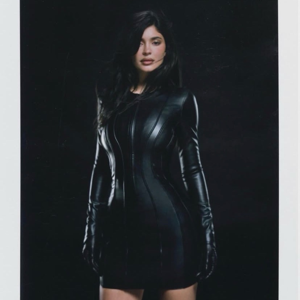 Khy by Kylie Jenner faux leather Mini Dress